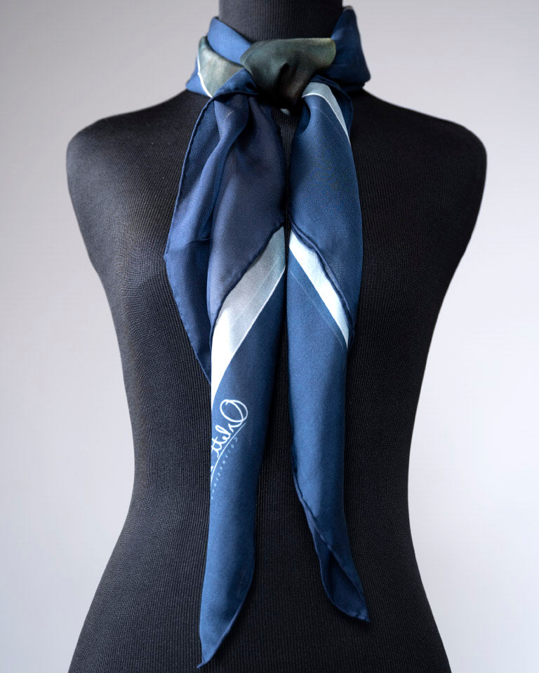 The Colors of Phoenix Silk Chiffon Scarf